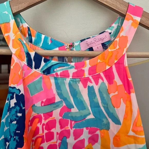 Lilly Pulitzer Pineapple Print Edona Romper - Picture 4 of 7